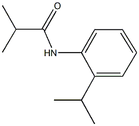 N-(2-isopropylphenyl)-2-methylpropanamide Structural