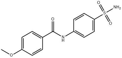 N-[4-(aminosulfonyl)phenyl]-4-methoxybenzamide Structural