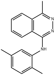 N-(2,5-dimethylphenyl)-4-methyl-1-phthalazinamine Structural