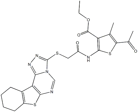 ethyl 2-e][1,2,4]triazolo[4,3-c]pyrimidine Structural