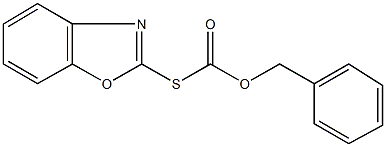 S-(1,3-benzoxazol-2-yl) O-benzyl thiocarbonate Structural