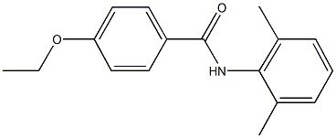 N-(2,6-dimethylphenyl)-4-ethoxybenzamide Structural