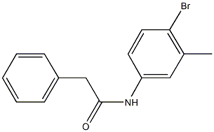 N-(4-bromo-3-methylphenyl)-2-phenylacetamide