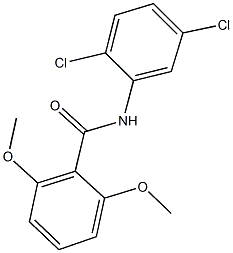 N-(2,5-dichlorophenyl)-2,6-dimethoxybenzamide Structural