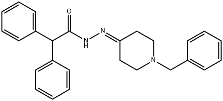 N'-(1-benzyl-4-piperidinylidene)-2,2-diphenylacetohydrazide Structural