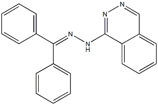diphenylmethanone 1-phthalazinylhydrazone Structural