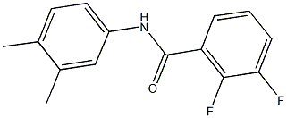 N-(3,4-dimethylphenyl)-2,3-difluorobenzamide Structural