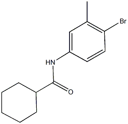 N-(4-bromo-3-methylphenyl)cyclohexanecarboxamide