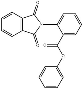 phenyl 2-(1,3-dioxo-1,3-dihydro-2H-isoindol-2-yl)benzoate Structural