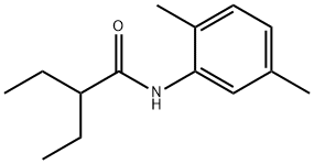 N-(2,5-dimethylphenyl)-2-ethylbutanamide Structural