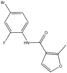 N-(4-bromo-2-fluorophenyl)-2-methyl-3-furamide