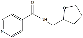 N-(tetrahydro-2-furanylmethyl)isonicotinamide Structural