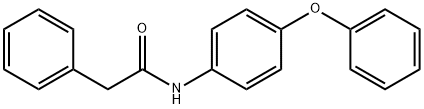 N-(4-phenoxyphenyl)-2-phenylacetamide Structural