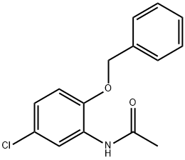 N-[2-(benzyloxy)-5-chlorophenyl]acetamide Structural