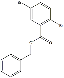 benzyl 2,5-dibromobenzoate Structural
