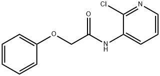 N-(2-chloro-3-pyridinyl)-2-phenoxyacetamide Structural