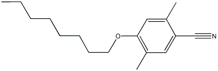 2,5-dimethyl-4-(octyloxy)benzonitrile