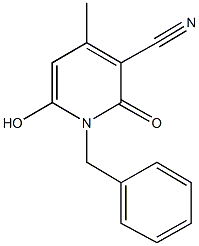 1-benzyl-6-hydroxy-4-methyl-2-oxo-1,2-dihydropyridine-3-carbonitrile