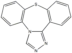 dibenzo[b,f][1,2,4]triazolo[4,3-d][1,4]thiazepine Structural
