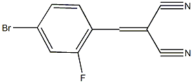 2-(4-bromo-2-fluorobenzylidene)malononitrile