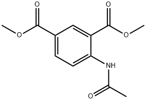 dimethyl 4-(acetylamino)isophthalate Structural