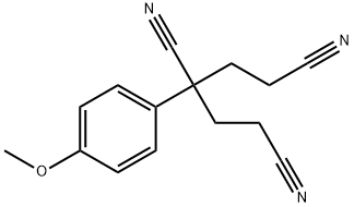 3-(4-methoxyphenyl)-1,3,5-pentanetricarbonitrile