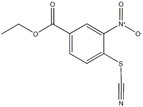 ethyl 4-(cyanosulfanyl)-3-nitrobenzoate