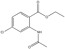 ethyl 2-(acetylamino)-4-chlorobenzoate