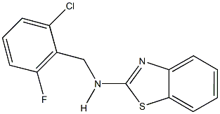 N-(1,3-benzothiazol-2-yl)-N-(2-chloro-6-fluorobenzyl)amine