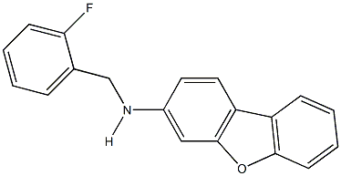 N-dibenzo[b,d]furan-3-yl-N-(2-fluorobenzyl)amine Structural