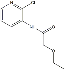 N-(2-chloro-3-pyridinyl)-2-ethoxyacetamide Structural