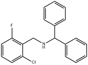 N-benzhydryl-N-(2-chloro-6-fluorobenzyl)amine