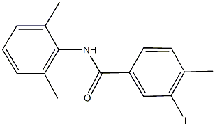 N-(2,6-dimethylphenyl)-3-iodo-4-methylbenzamide Structural