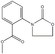 methyl 2-(2-oxo-1,3-oxazolidin-3-yl)benzoate Structural