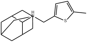 N-(2-adamantyl)-N-[(5-methyl-2-thienyl)methyl]amine Structural