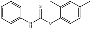 O-(2,4-dimethylphenyl) phenylthiocarbamate Structural
