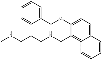 N-{[2-(benzyloxy)-1-naphthyl]methyl}-N-[3-(methylamino)propyl]amine Structural