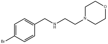 N-(4-bromobenzyl)-N-[2-(4-morpholinyl)ethyl]amine Structural