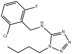 N-(1-butyl-1H-tetraazol-5-yl)-N-(2-chloro-6-fluorobenzyl)amine