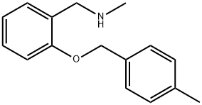 N-methyl-N-{2-[(4-methylbenzyl)oxy]benzyl}amine Structural