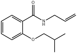 N-allyl-2-isobutoxybenzamide Structural