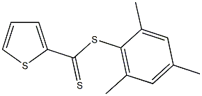 mesityl 2-thiophenecarbodithioate Structural