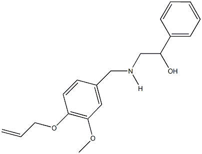 2-{[4-(allyloxy)-3-methoxybenzyl]amino}-1-phenylethanol