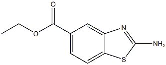 ethyl 2-amino-1,3-benzothiazole-5-carboxylate Structural