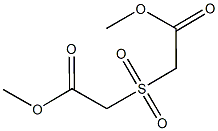 methyl [(2-methoxy-2-oxoethyl)sulfonyl]acetate Structural