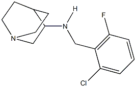 N-(1-azabicyclo[2.2.2]oct-3-yl)-N-(2-chloro-6-fluorobenzyl)amine