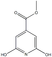 methyl 2,6-dihydroxyisonicotinate Structural