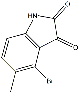 4-bromo-5-methyl-1H-indole-2,3-dione