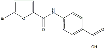 4-[(5-bromo-2-furoyl)amino]benzoic acid