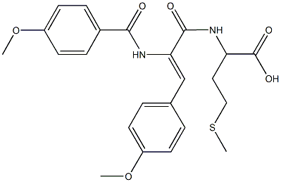 N-[2-[(4-methoxybenzoyl)amino]-3-(4-methoxyphenyl)acryloyl](methyl)homocysteine